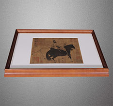 南沙书画装裱配框服务案例